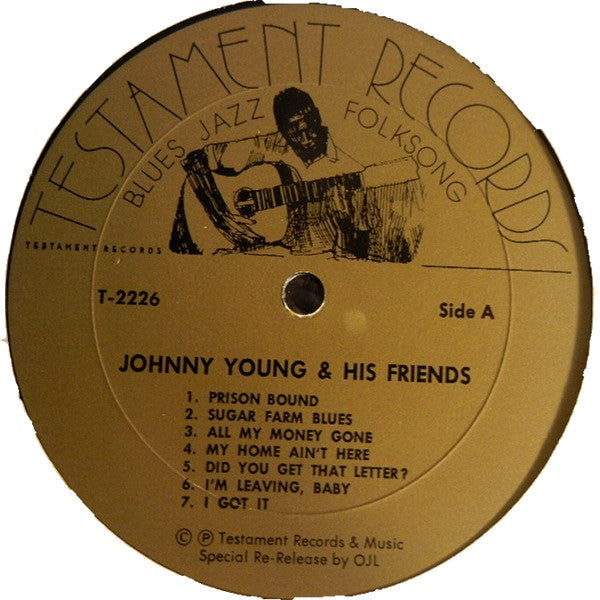 Johnny Young (3) : Johnny Young And His Friends (LP, Album, RE)