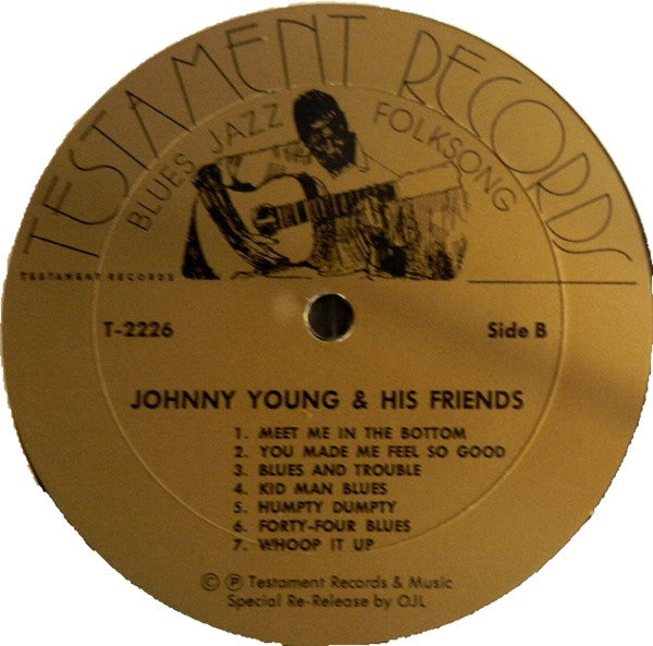 Johnny Young (3) : Johnny Young And His Friends (LP, Album, RE)