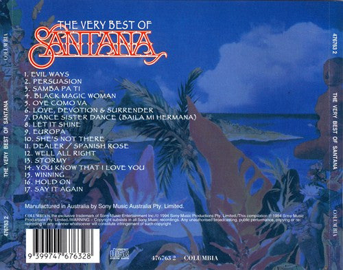 Santana : The Very Best Of Santana (CD, Comp)
