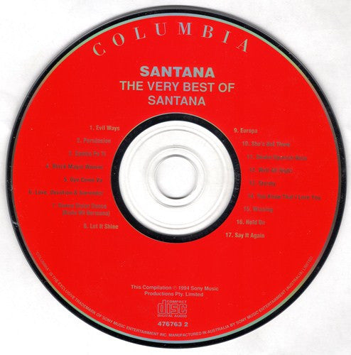 Santana : The Very Best Of Santana (CD, Comp)
