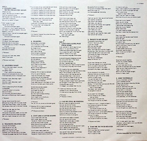 Wilson Bros. : Another Night (LP, Album)