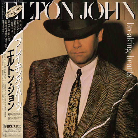 Elton John : Breaking Hearts (LP, Album)