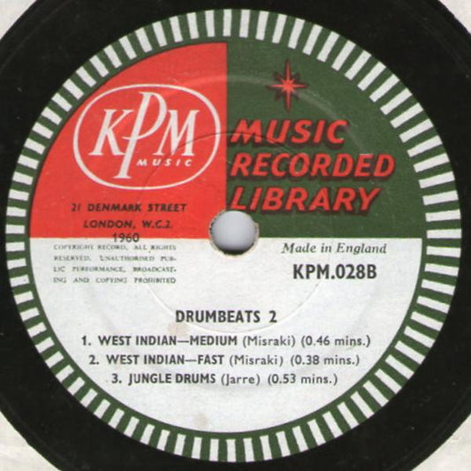Various : Drumbeats (10")
