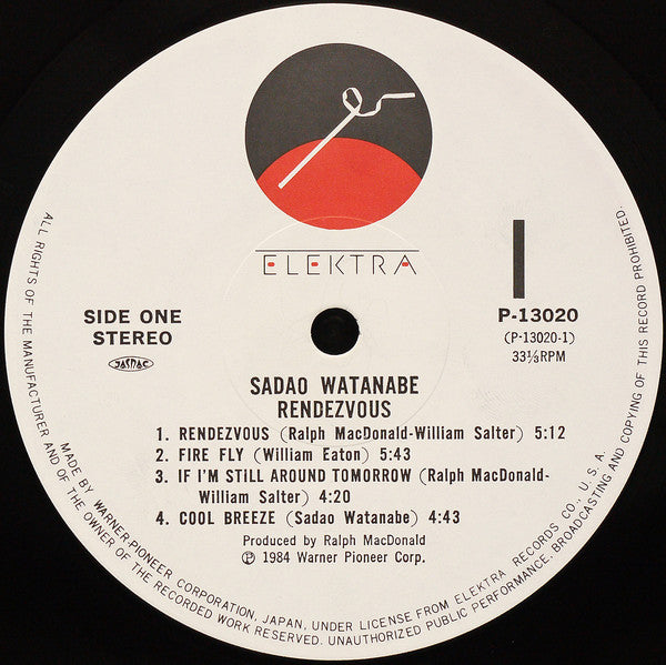 Sadao Watanabe : Rendezvous (LP, Album)
