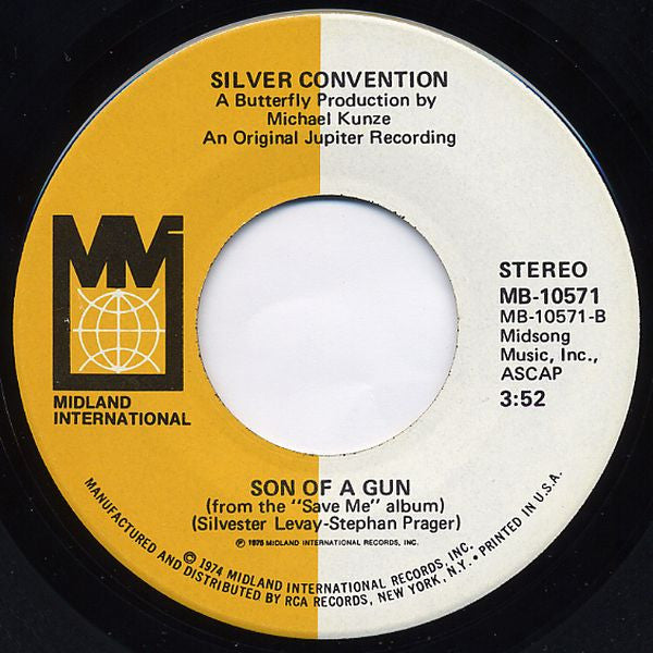 Silver Convention : Get Up And Boogie (7")