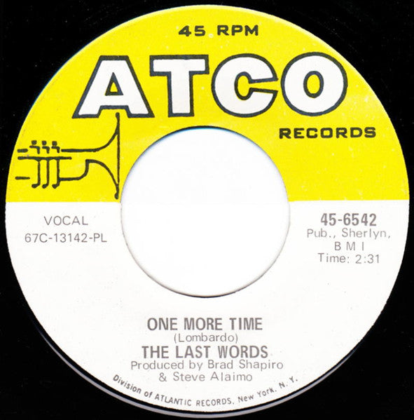 The Last Words (2) : I Wish I Had Time (7", Single)