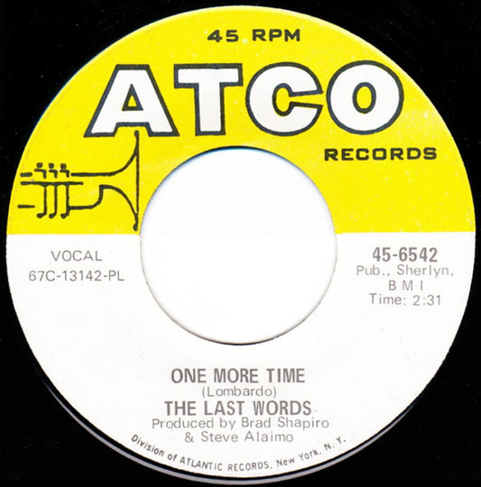 The Last Words (2) : I Wish I Had Time (7", Single)