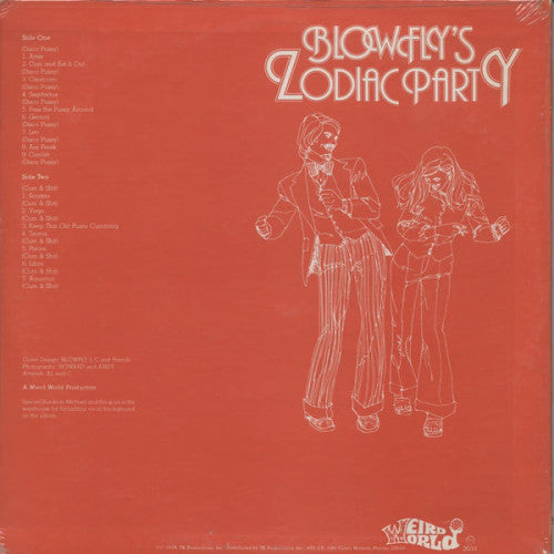 Blowfly : Zodiac Party (LP, Album, RE)