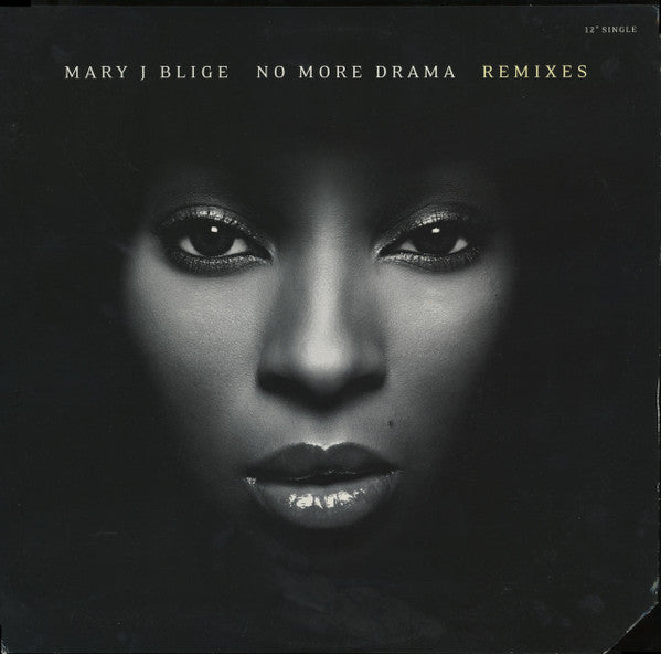 Mary J. Blige : No More Drama Remixes (12", Maxi)