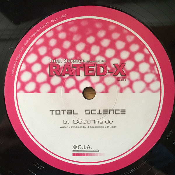 Total Science : Rated-X E.P. (2x12", EP)