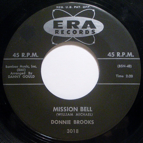 Donnie Brooks : Mission Bell (7", Single)
