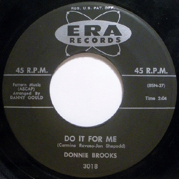Donnie Brooks : Mission Bell (7", Single)