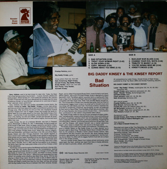 Big Daddy Kinsey & The Kinsey Report : Bad Situation (LP, Album)