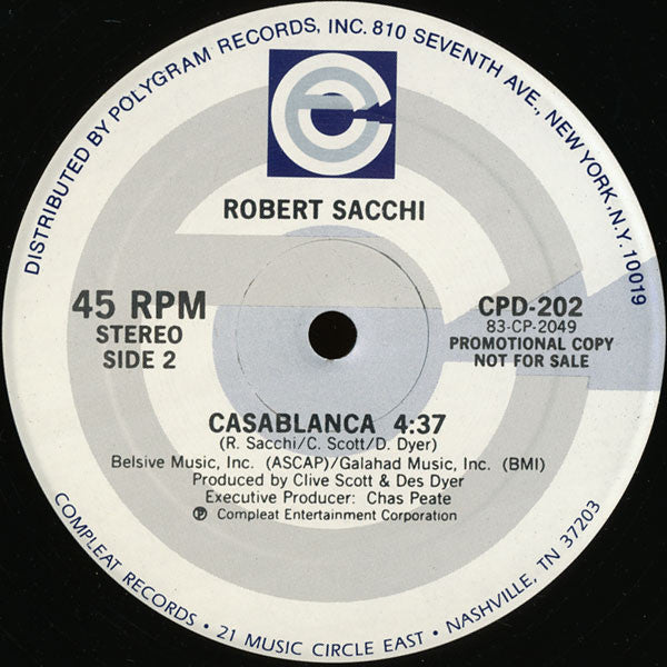 Robert Sacchi : Jungle Queen (12", Promo)