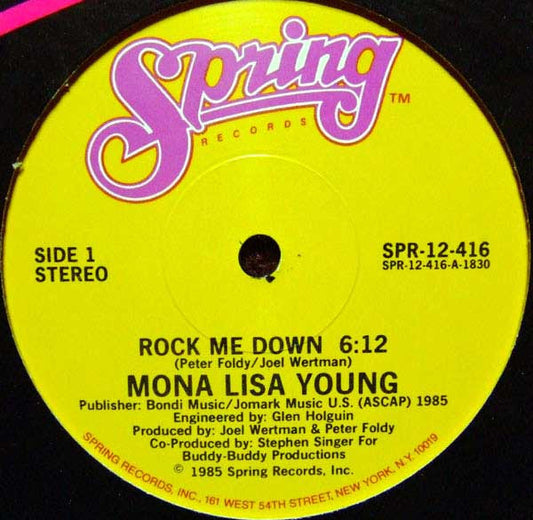 Mona Lisa Young : Rock Me Down (12")
