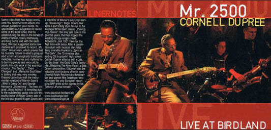 Cornell Dupree : Mr. 2500 / Live At Birdland (CD, Album)