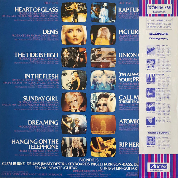 Blondie : The Best Of Blondie (LP, Comp)