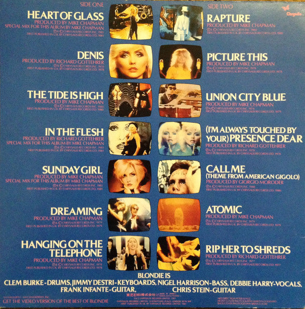 Blondie : The Best Of Blondie (LP, Comp)