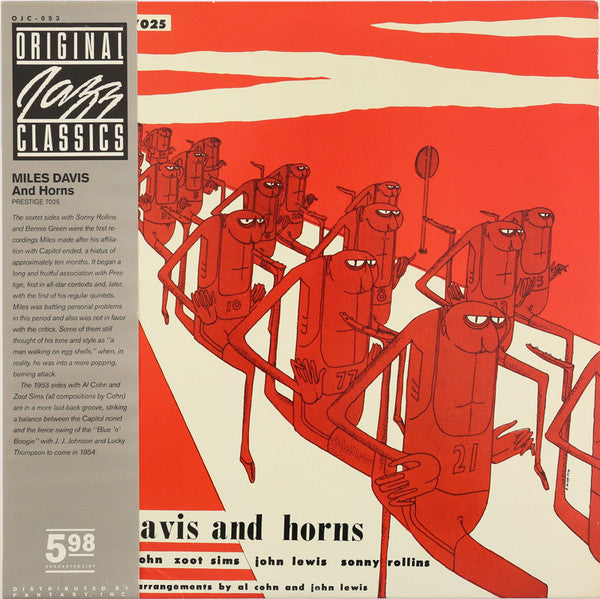 Miles Davis : Miles Davis And Horns (LP, Comp, RE)