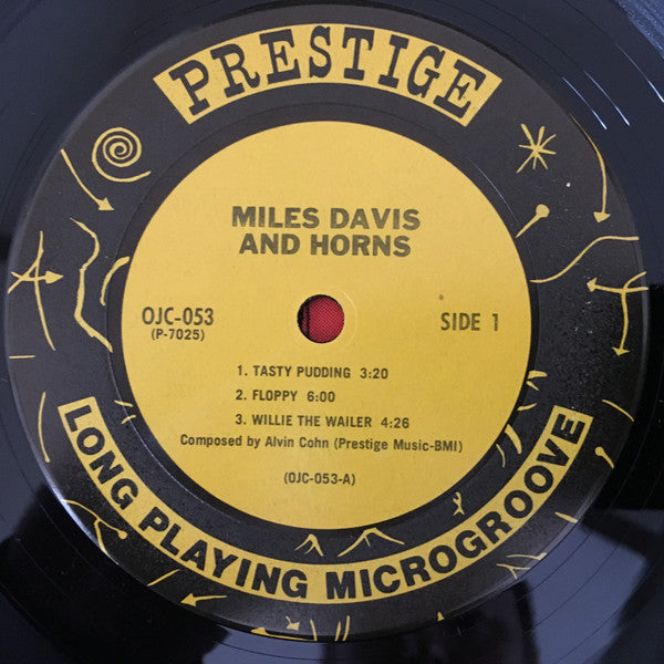 Miles Davis : Miles Davis And Horns (LP, Comp, RE)