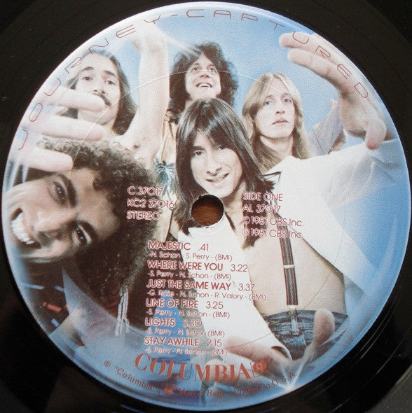 Journey : Captured (2xLP, Album, Gat)