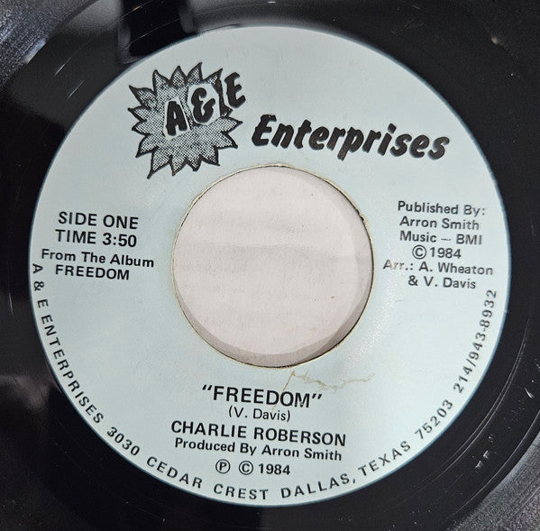 Charlie Roberson : Freedom (7", Single)