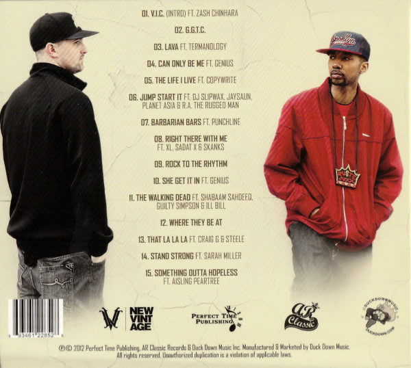 Ruste Juxx & The Arcitype* : V.I.C. (CD, Album)