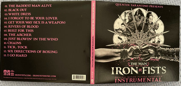 Various : The Man With The Iron Fists Original Motion Picture Soundtrack Instrumental (CD, Album, Ltd)