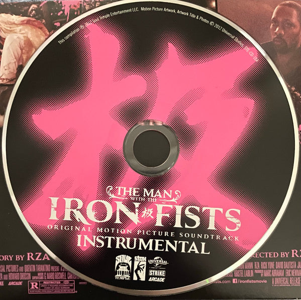 Various : The Man With The Iron Fists Original Motion Picture Soundtrack Instrumental (CD, Album, Ltd)