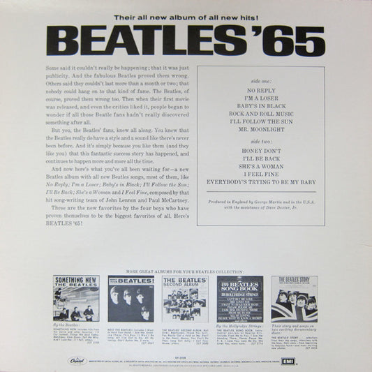 The Beatles : Beatles '65 (LP, Album, RE, Los)