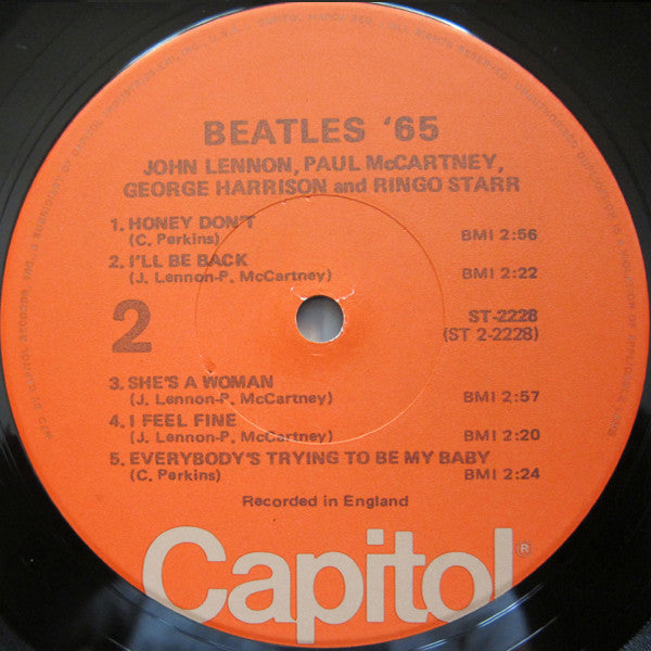 The Beatles : Beatles '65 (LP, Album, RE, Los)