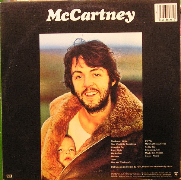 McCartney* : McCartney (LP, Album, RE, Ter)