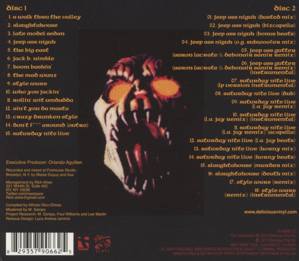 Masta Ace Incorporated : SlaughtaHouse (2xCD, Album, Comp, Dlx, RE)