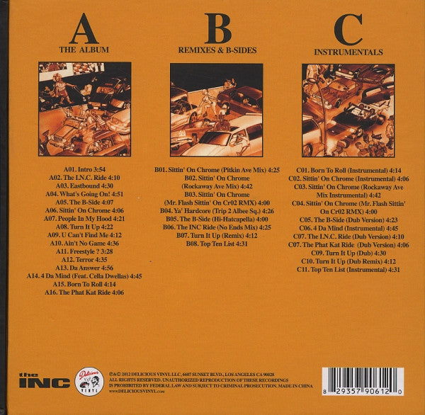 Masta Ace Incorporated : Sittin' On Chrome (3xCD, Album, RE)
