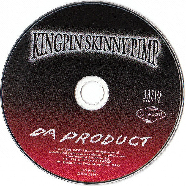 Kingpin Skinny Pimp : Da Product (CD, Album)