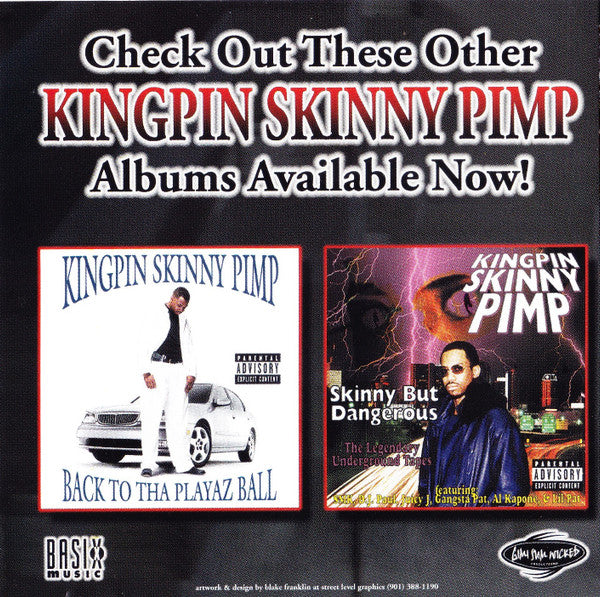 Kingpin Skinny Pimp : Da Product (CD, Album)