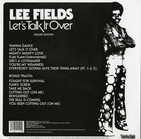 Lee Fields : Let's Talk It Over (2xLP, Album, Dlx, RE, RM)
