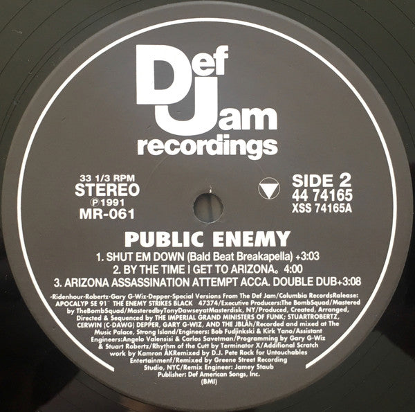 Public Enemy : Shut Em Down (12")