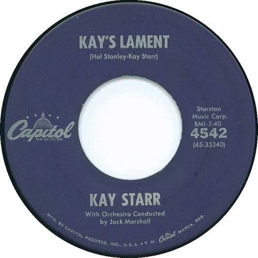 Kay Starr : Foolin' Around (7", Single, Scr)