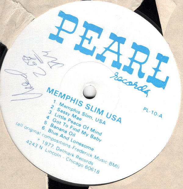 Memphis Slim And His House Rockers* Featuring Matt "Guitar" Murphy* : U.S.A (LP, Album, Comp)