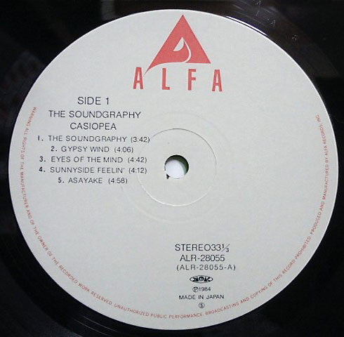 Casiopea : The Soundgraphy (LP, Album, Comp)
