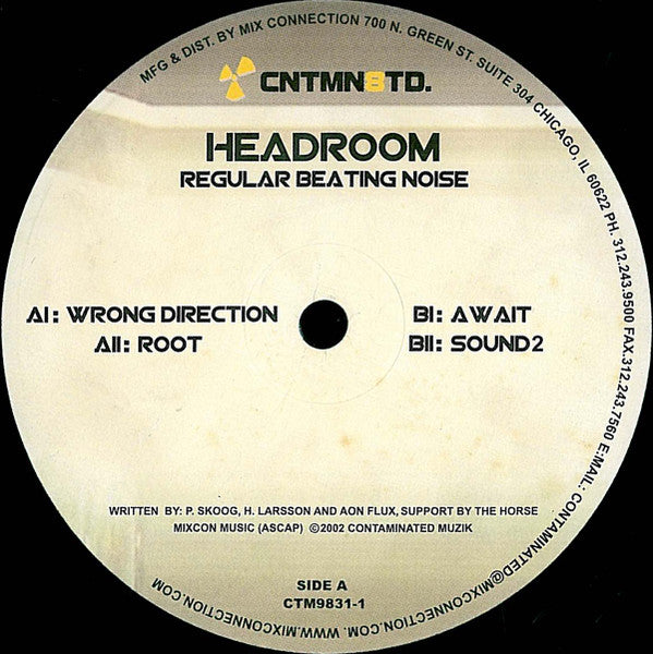 Headroom : Regular Beating Noise (12")
