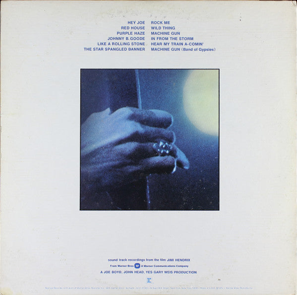 Jimi Hendrix : Sound Track Recordings From The Film "Jimi Hendrix" (2xLP, Album, RP, Win)