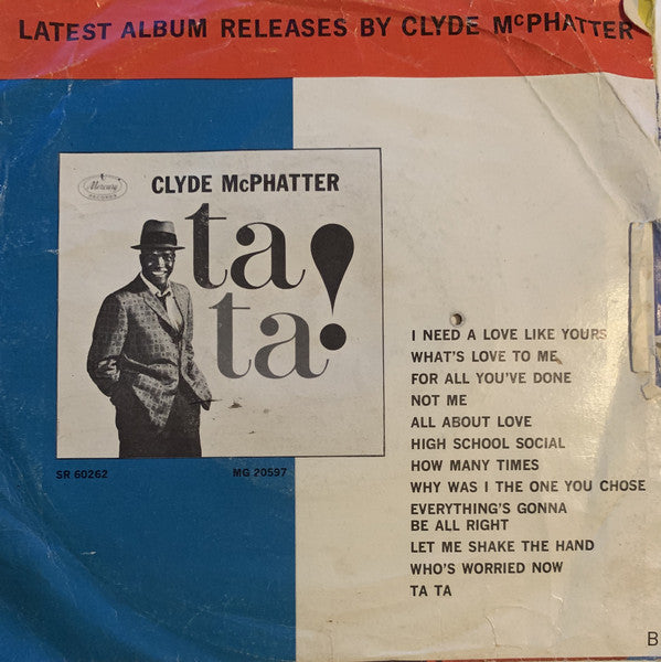 Clyde McPhatter : Happiness / I Never Knew (7", Single)