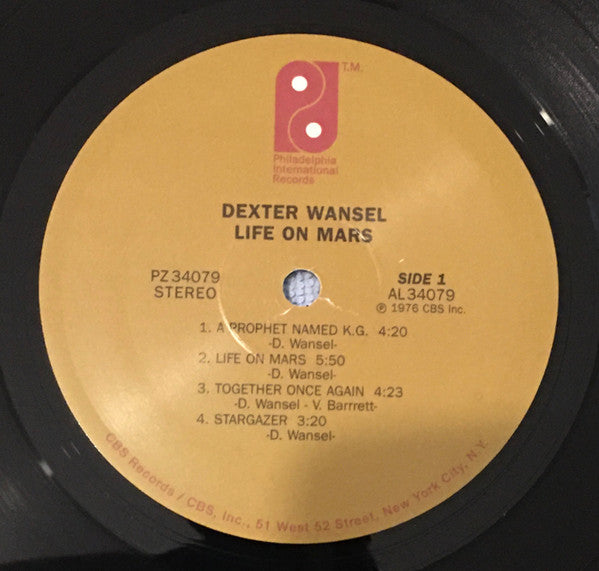 Dexter Wansel : Life On Mars (LP, Album, RE)