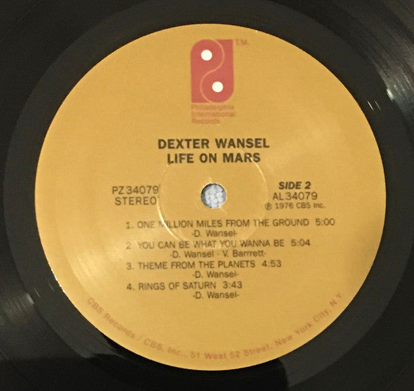 Dexter Wansel : Life On Mars (LP, Album, RE)