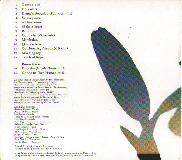 Mo'Horizons* : ...And The New Bohemian Freedom (CD, Album, Dig)