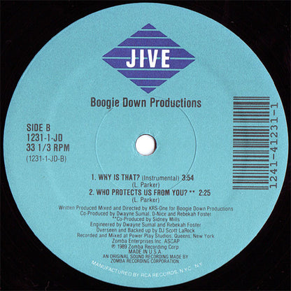 Boogie Down Productions : Why Is That? (12", Single)