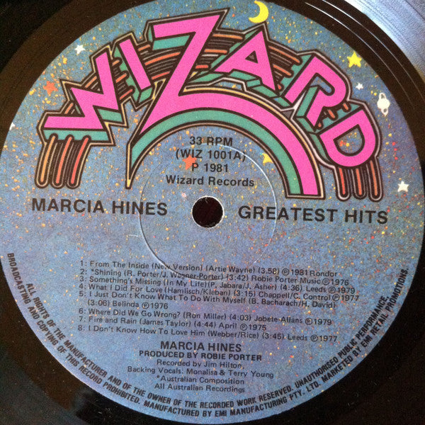 Marcia Hines : Greatest Hits (LP, Comp)