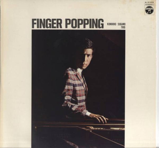 Kunihiko Sugano Trio : Finger Popping (LP, Album, RE)